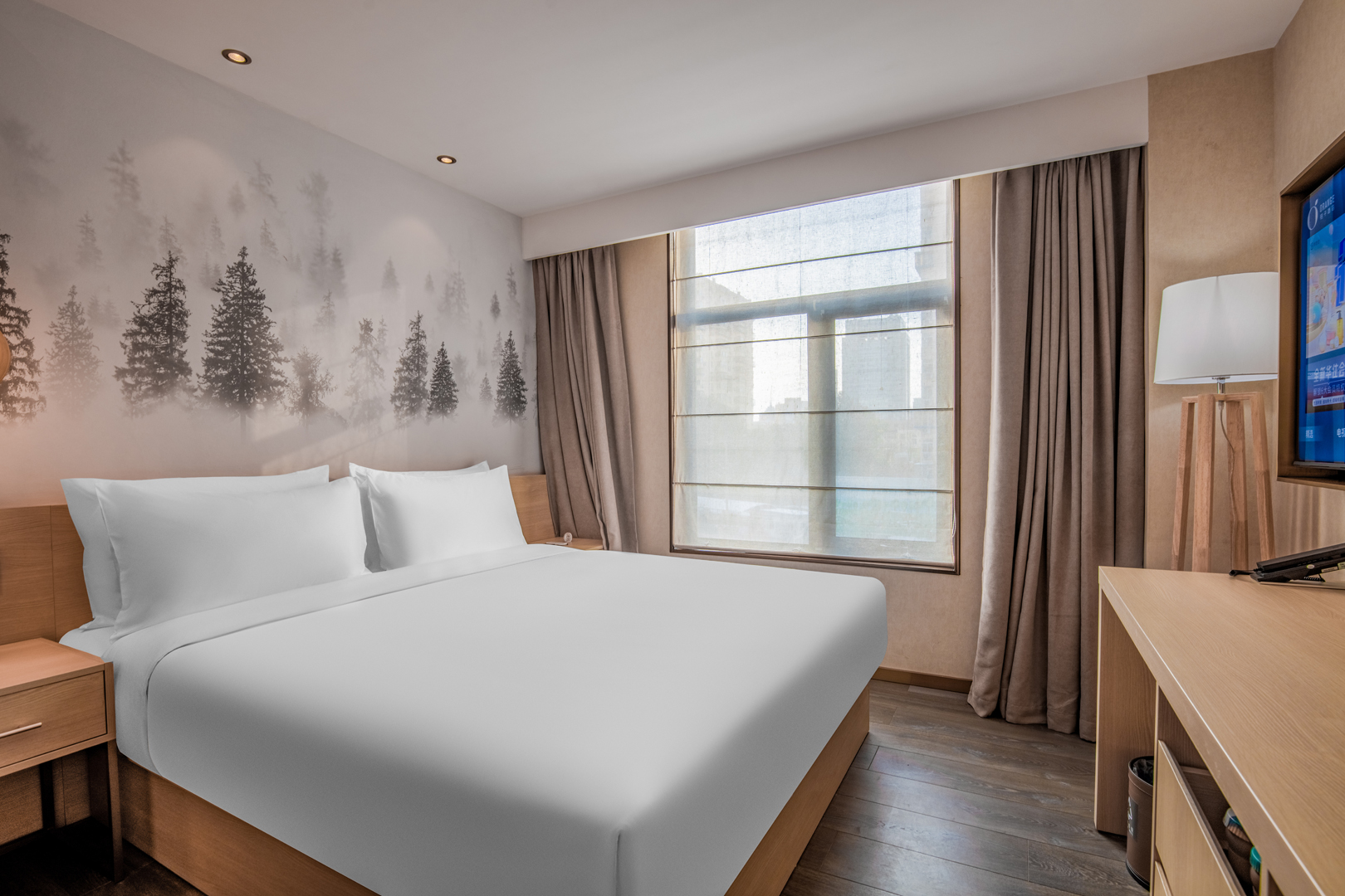 小时光大床房（智能客控+电视投屏+小冰箱）