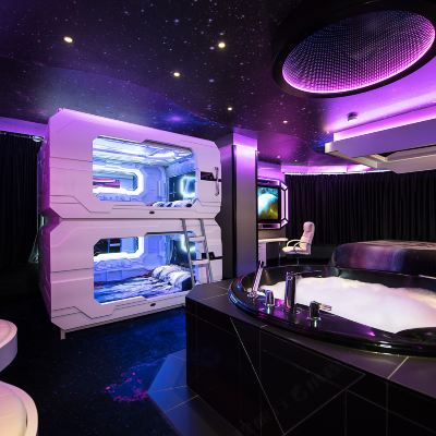Luxury Space Theme Room