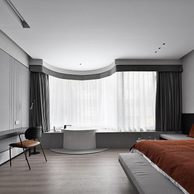 享夜奢華陽光浴缸套房-巨幕投影 LIA力亞飯店（深圳前海寶安中心翻身地鐵站店）優惠