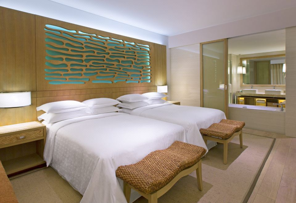 椰林海景双床房（超宽舒适双床）