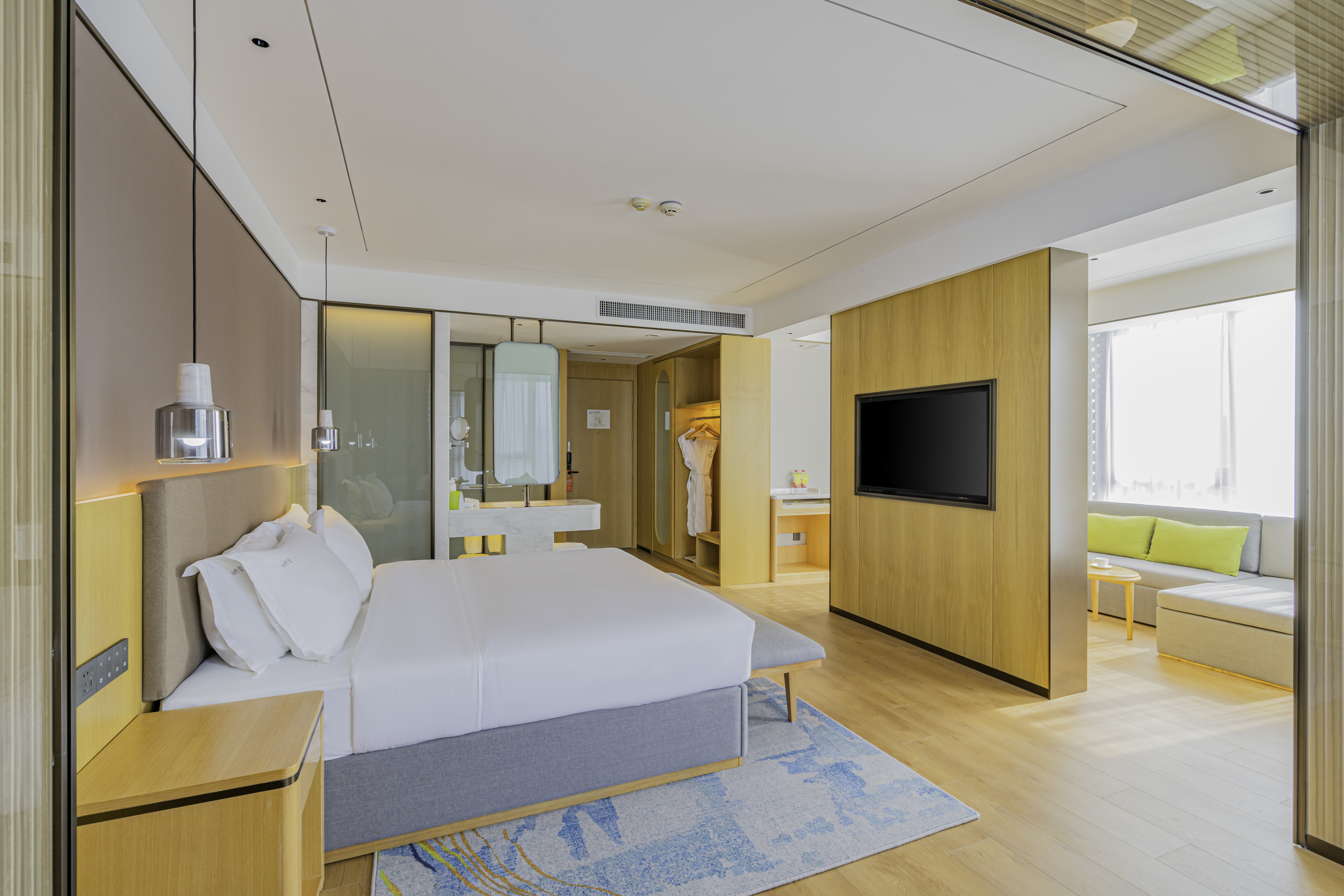 豪華雅致家庭房