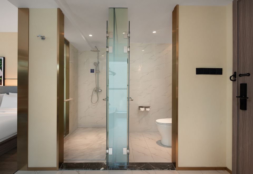 觀景行政雙床房（65寸可投屏+小冰箱＋加熱毛巾桿）