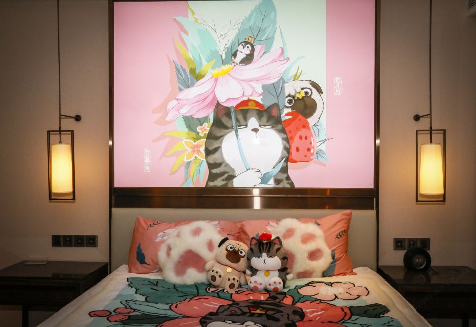 吾皇万睡主题阳台双床客房