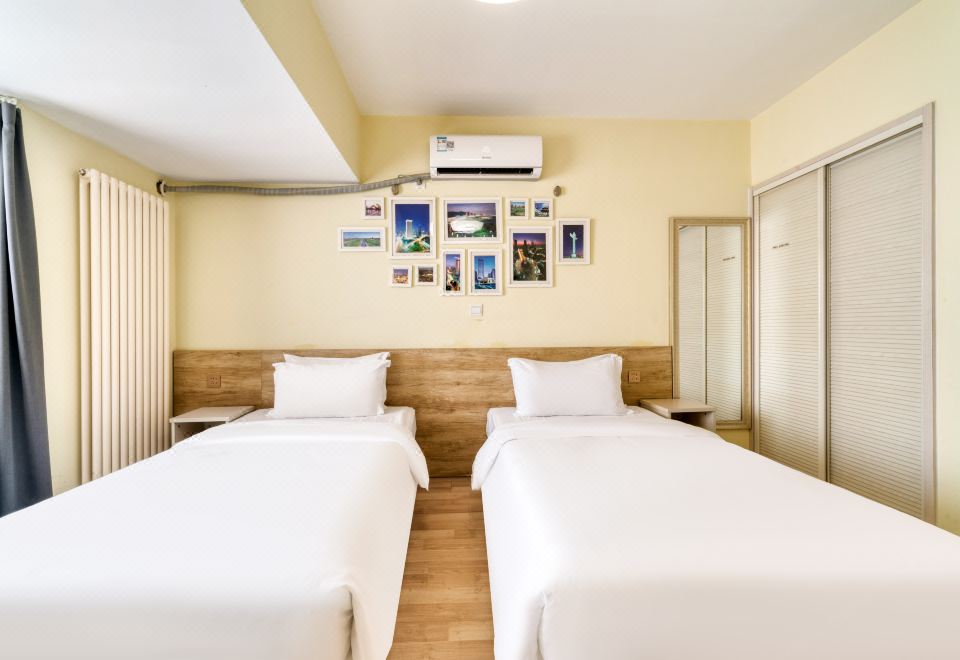 商旅静谧双床房（1080P高清智能投屏+智能洗护马桶）