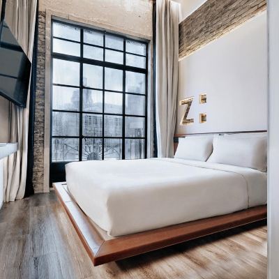 城市景觀露台大床房 上海外灘沙美大樓ZHotel優惠