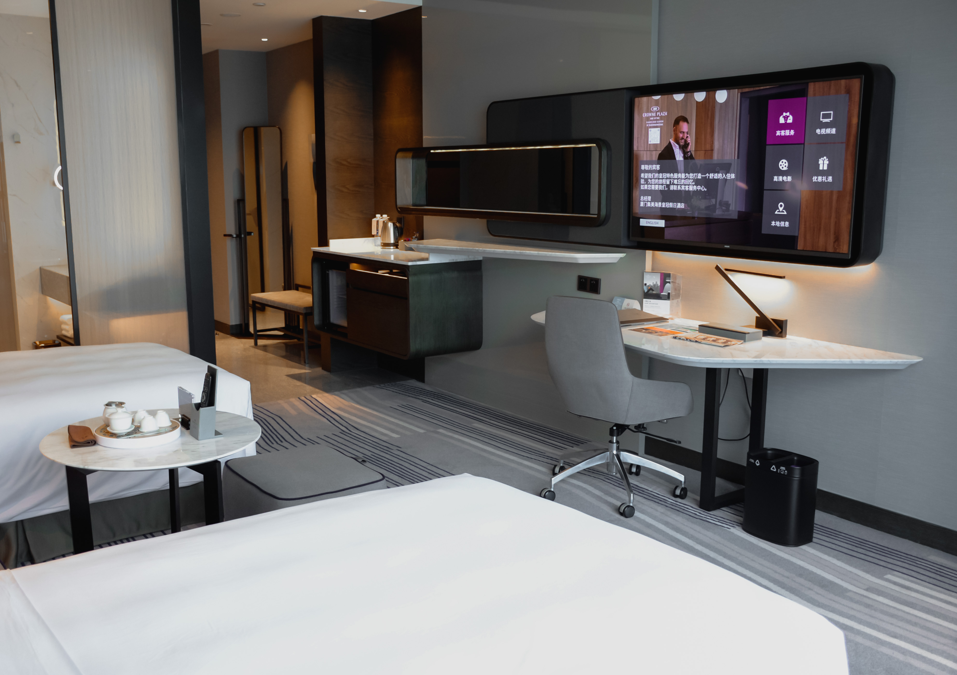 高级行政双床房