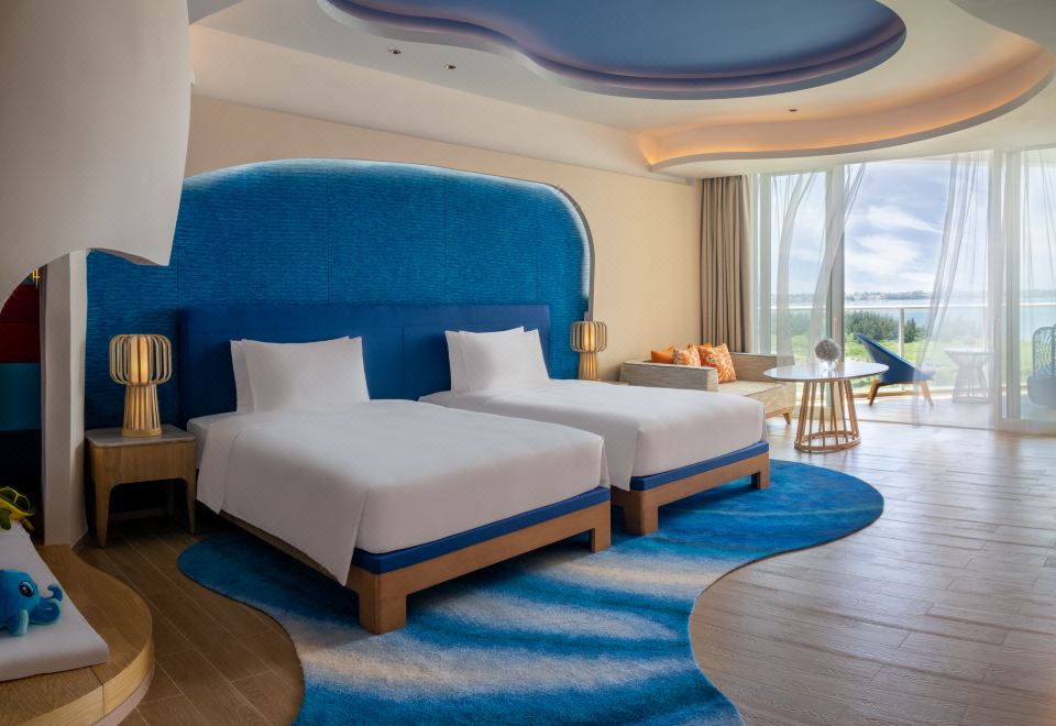 嘉賓軒豪華海景童趣家庭雙床房