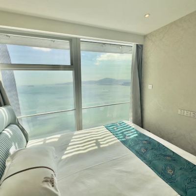 絕美180度高層海景大床房 廈門天倫海景飯店公寓（雙子塔店）優惠