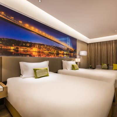 豪華雙床房 上海虹橋高鐵瑞衡美居飯店優惠