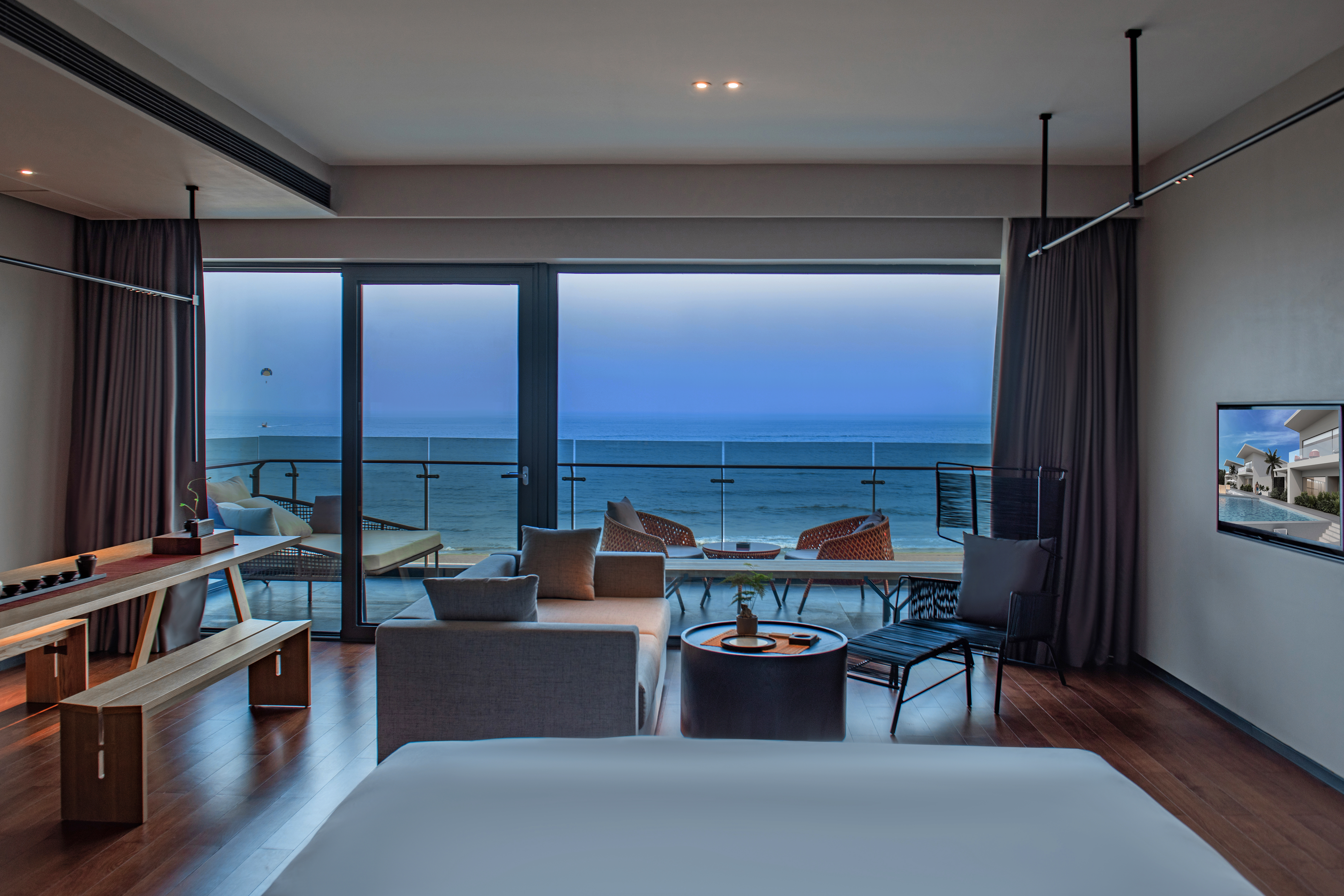 露台海景套房（金可儿床垫+汉斯格雅衞浴）