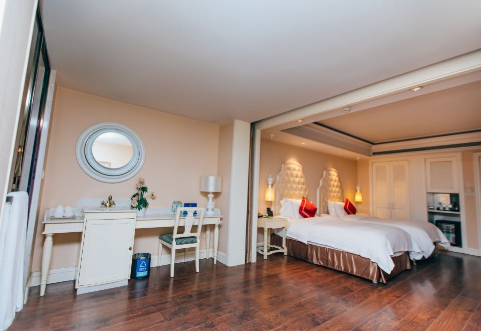 花园私汤双床房