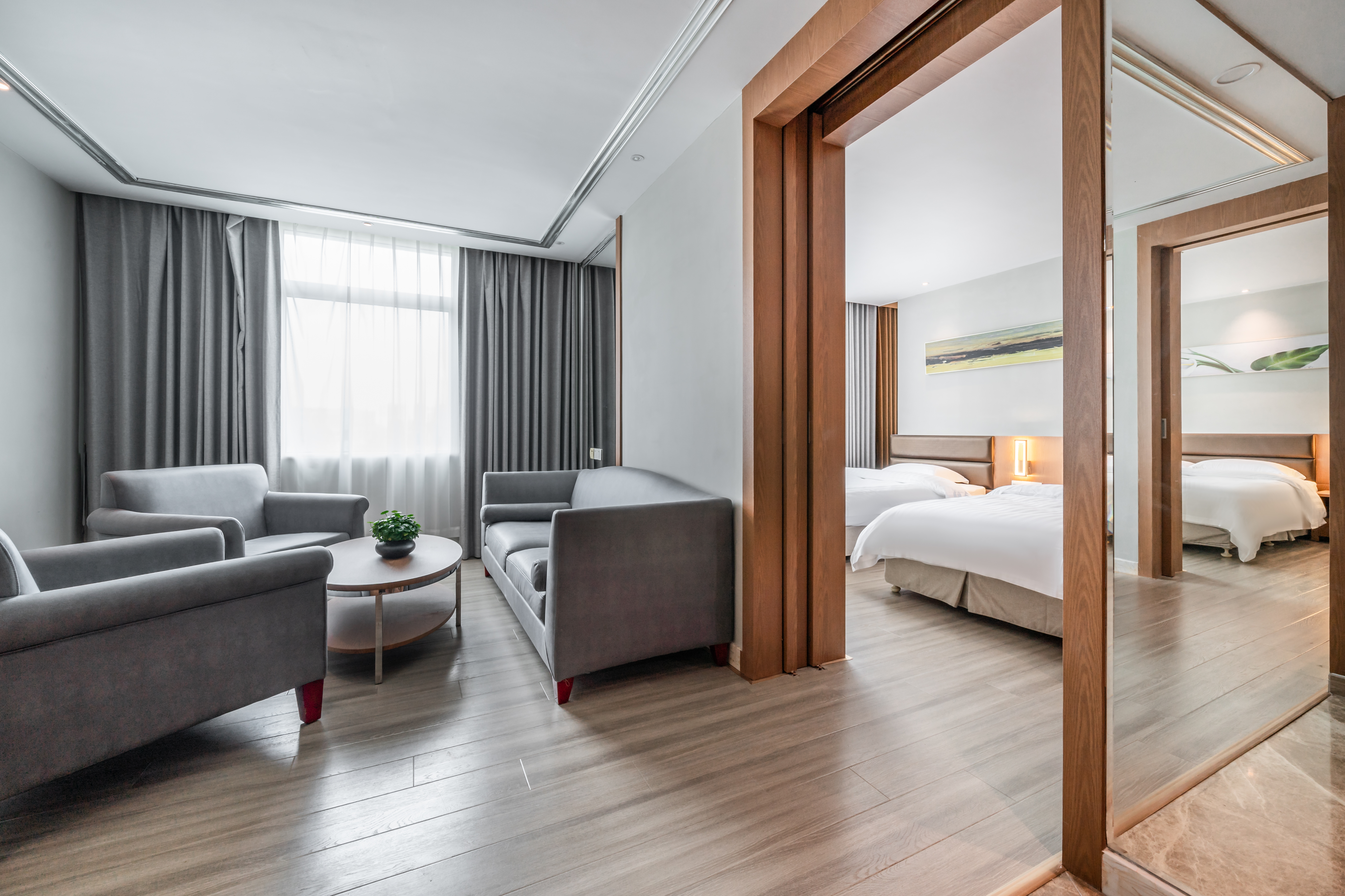 御景行政家庭套房（二房一厅浴缸）