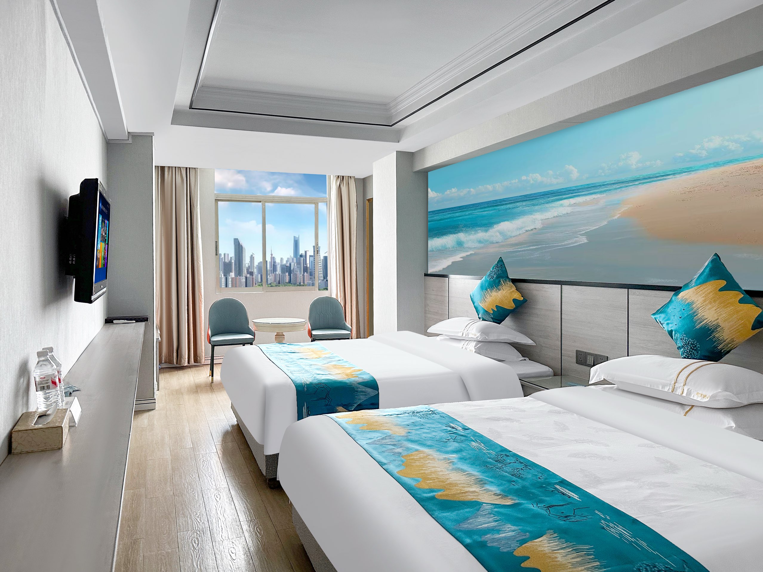 ALIXIANG|深睡双床房丨（静谧舒适+慕思床垫）