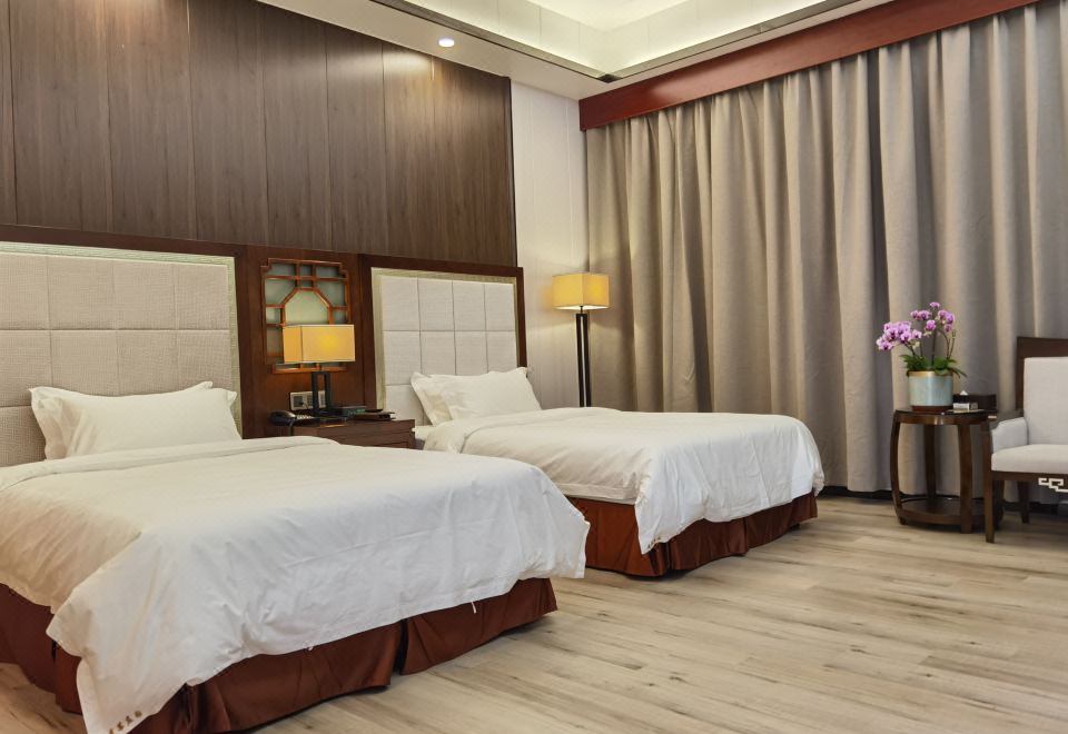 六合庭院双床房