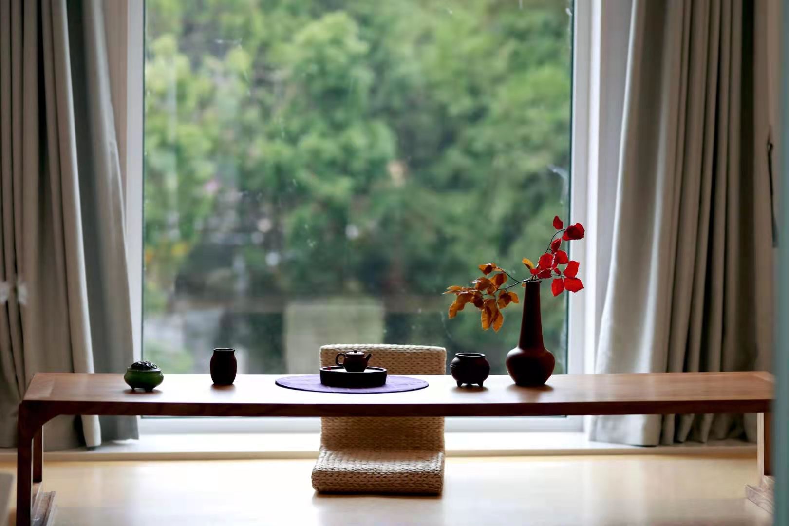 观海loft双床房（全景榻榻米+独卧大床）