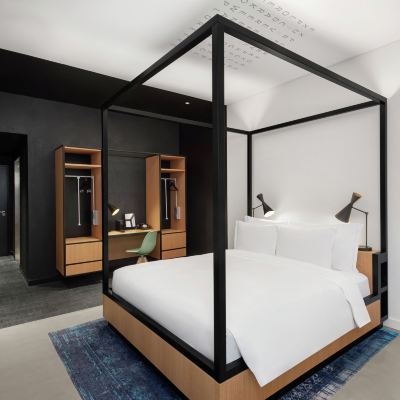 Accessible King Room Canopy by Hilton Dubai Al Seef Promo Code