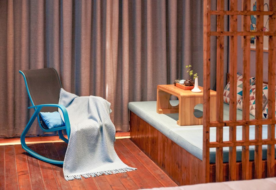 中山·私享阳台园景套房|深泡浴缸+智能马桶+茶台茶具