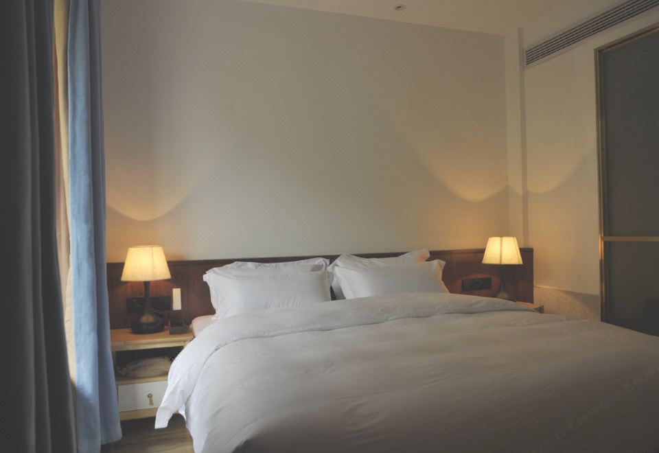 春早·淙琤·院景大床房|全屋暖气·智能家居