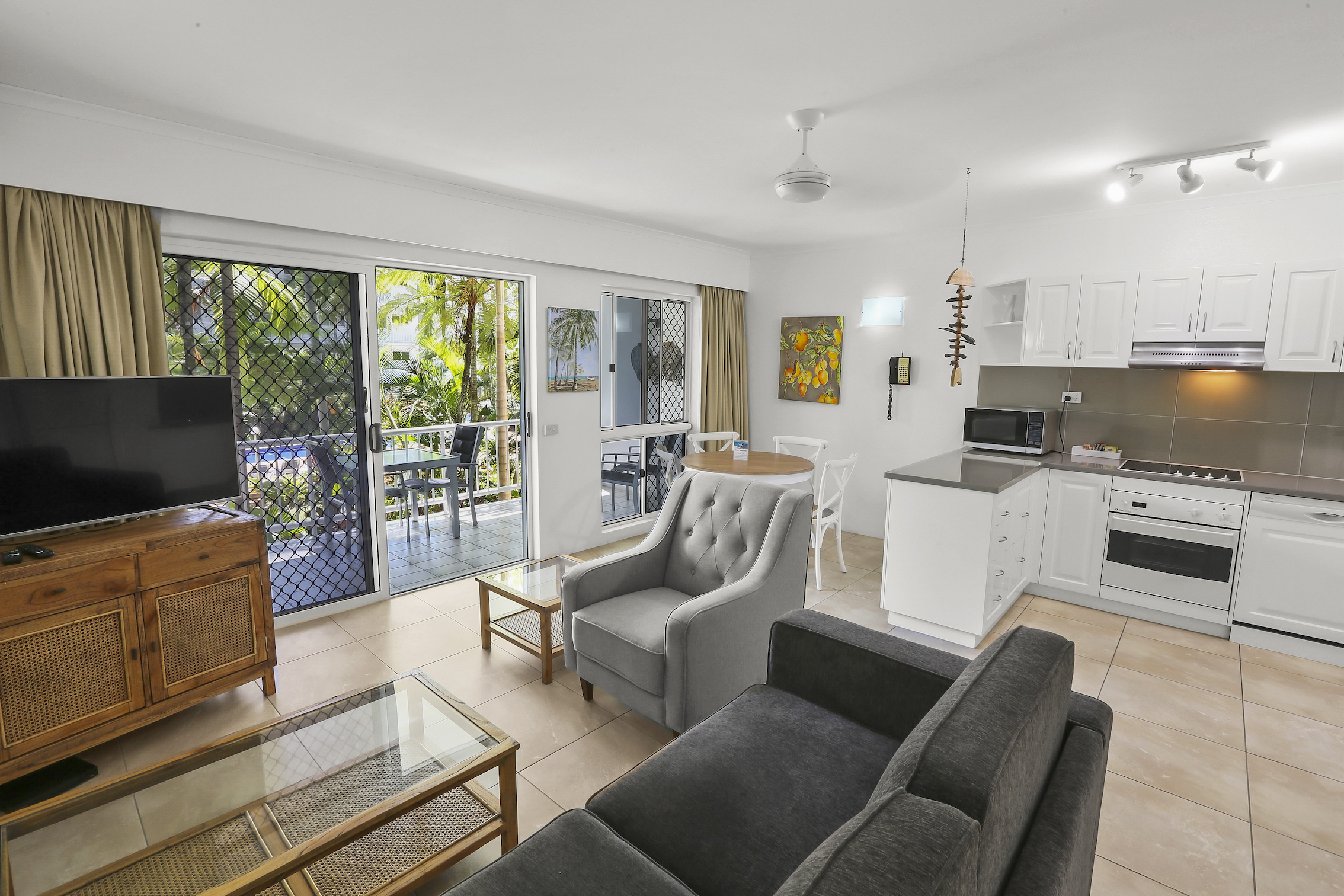 花园景一卧室公寓