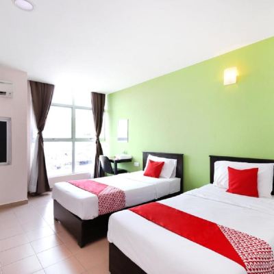 Deluxe Twin Room Kupon OYO 816 Hotel De Kiara