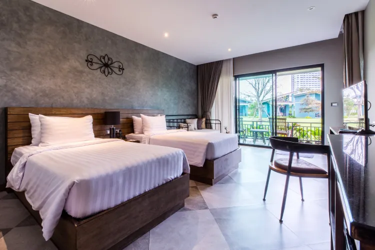 วิลล่าสวนแบบทวิน