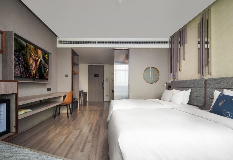 甄选双床房（加热毛巾杆+小冰箱+智能镜）