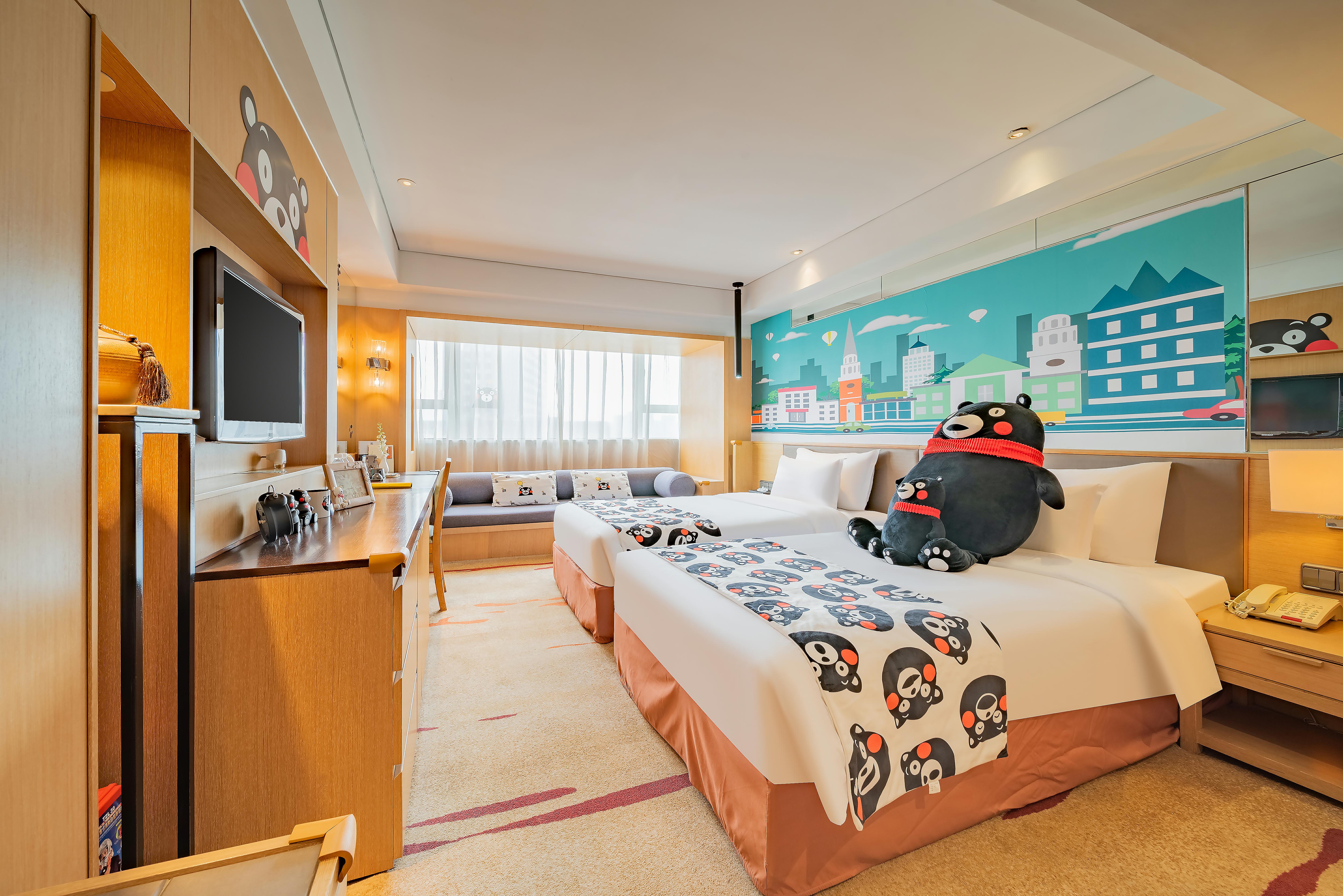 熊本熊亲子双床房