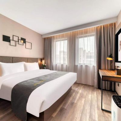 精選安心睡安睡大床房-慢回彈記憶枕+空氣凈化器 如家精選飯店（杭州西湖湖濱慶春路店）優惠