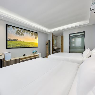 珺雅.投影商務雙床房 珺玥（廣州新白雲國際機場直營店）優惠