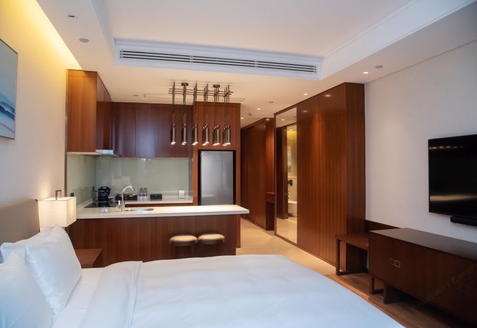 豪華江景特大床單間公寓