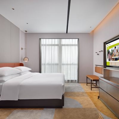 靈動大床房 福州倉山希爾頓惠庭飯店優惠