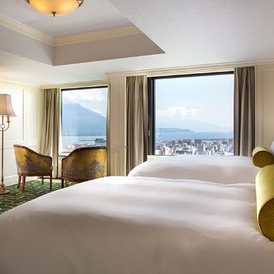 Royal Suite with Sakurajima View