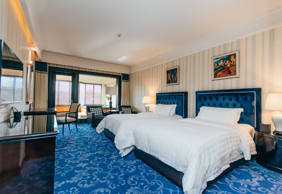 度假私汤双床房