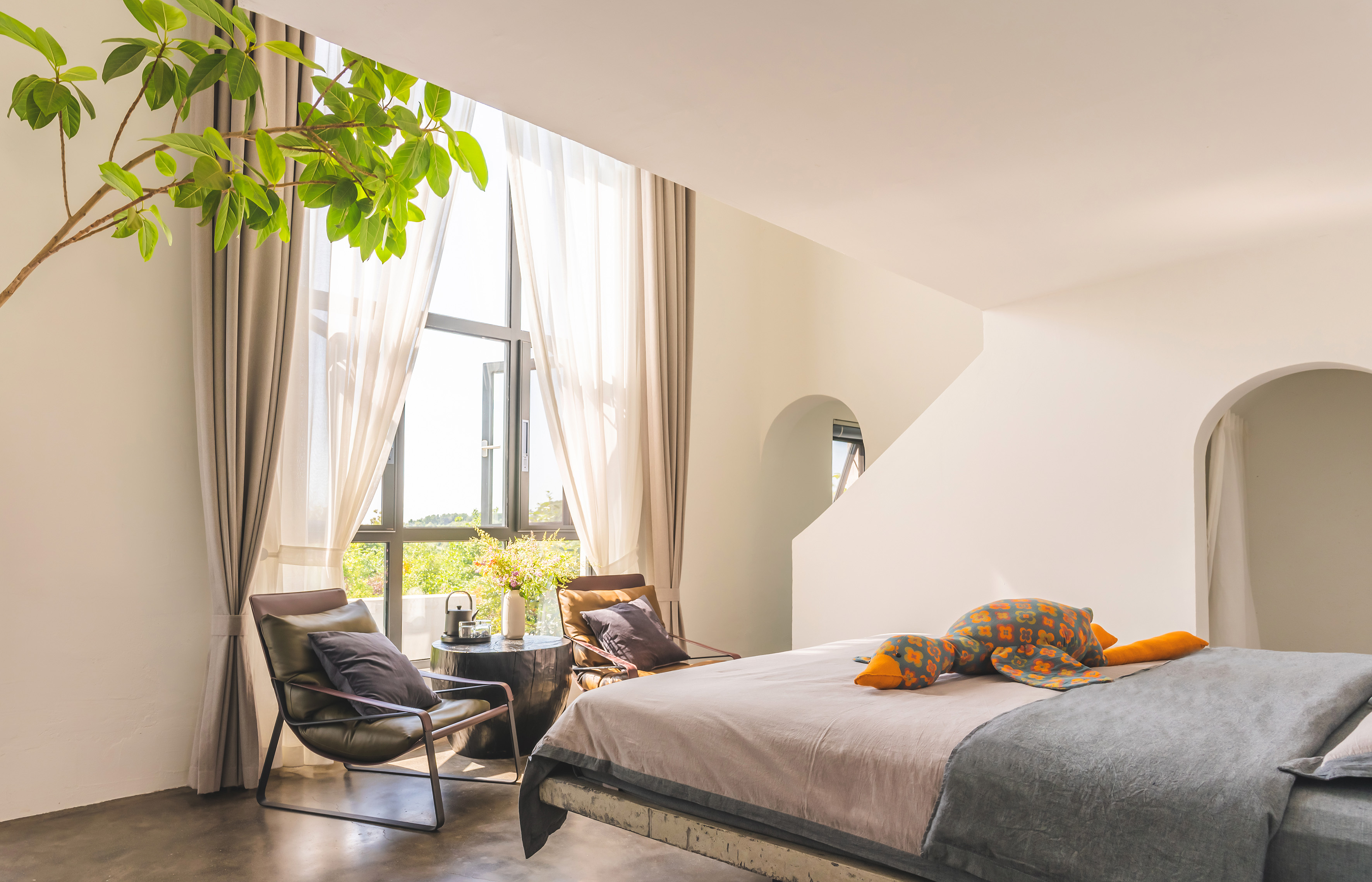 漫·亲子LOFT大浴缸观景房