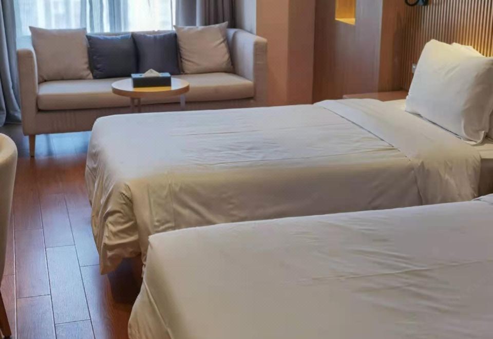 商务双床房（迷你冰箱+智能客控+电视投屏）