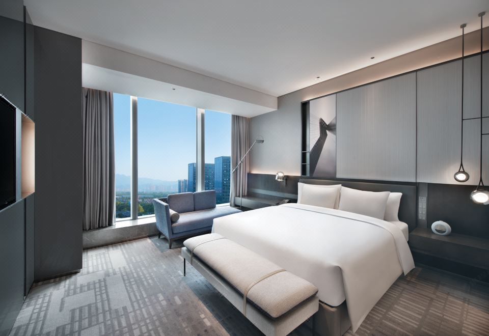 Crowne Plaza HANGZHOU SCIENCE CITY1 King 1 Bedroom and Living Areas NS
