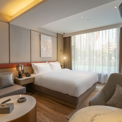 一張床XXL（智能客控+舒適睡眠+電視可投屏） ZMAX滿兮飯店（廣州珠江新城五羊邨地鐵站店）優惠