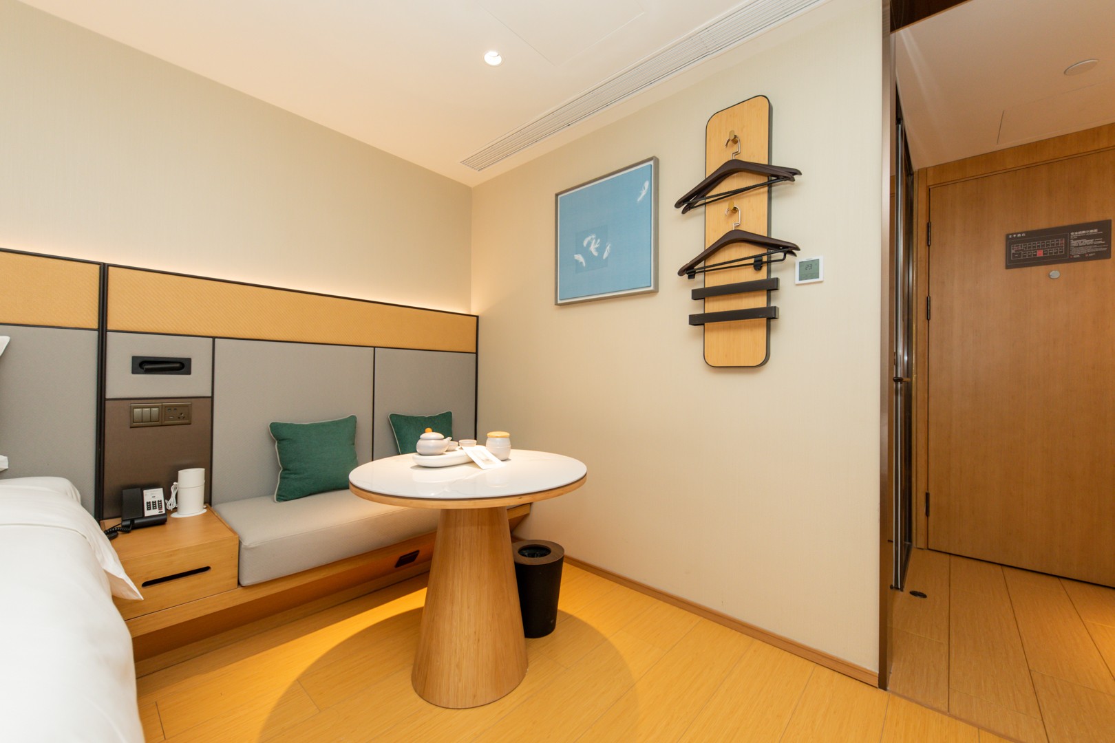 舒压高级大床房【禅意茶具｜小冰箱】