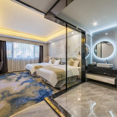 空氣凈化智控標準雙床房 小璐智能酒店（肇慶七星巖風景區東門廣場店）優惠