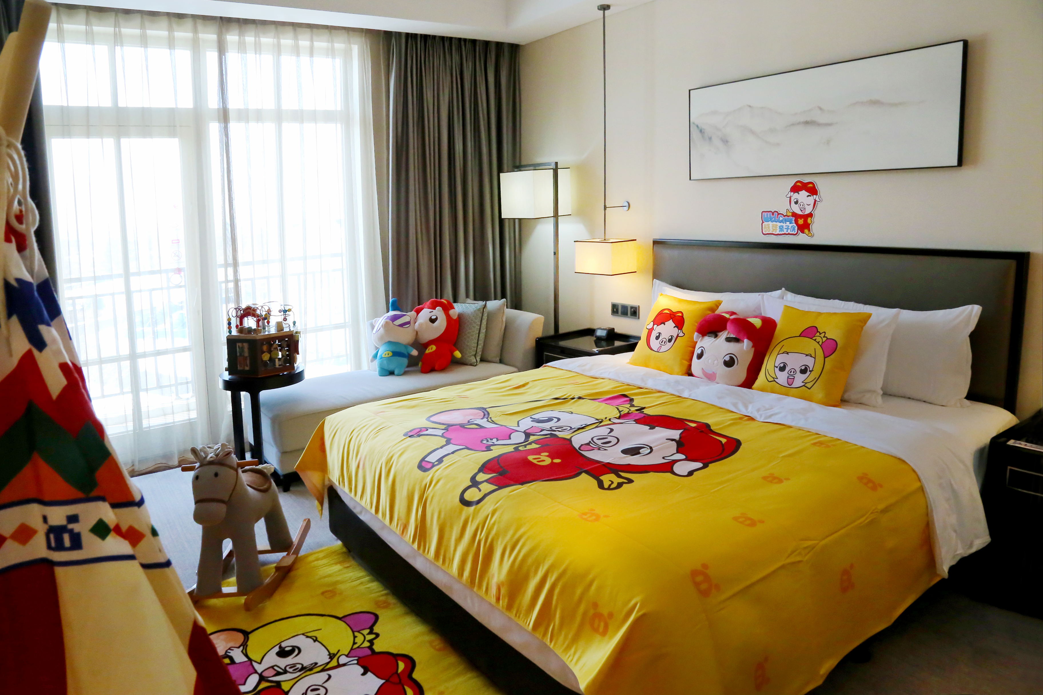 豬豬俠·酷芽主題大床房