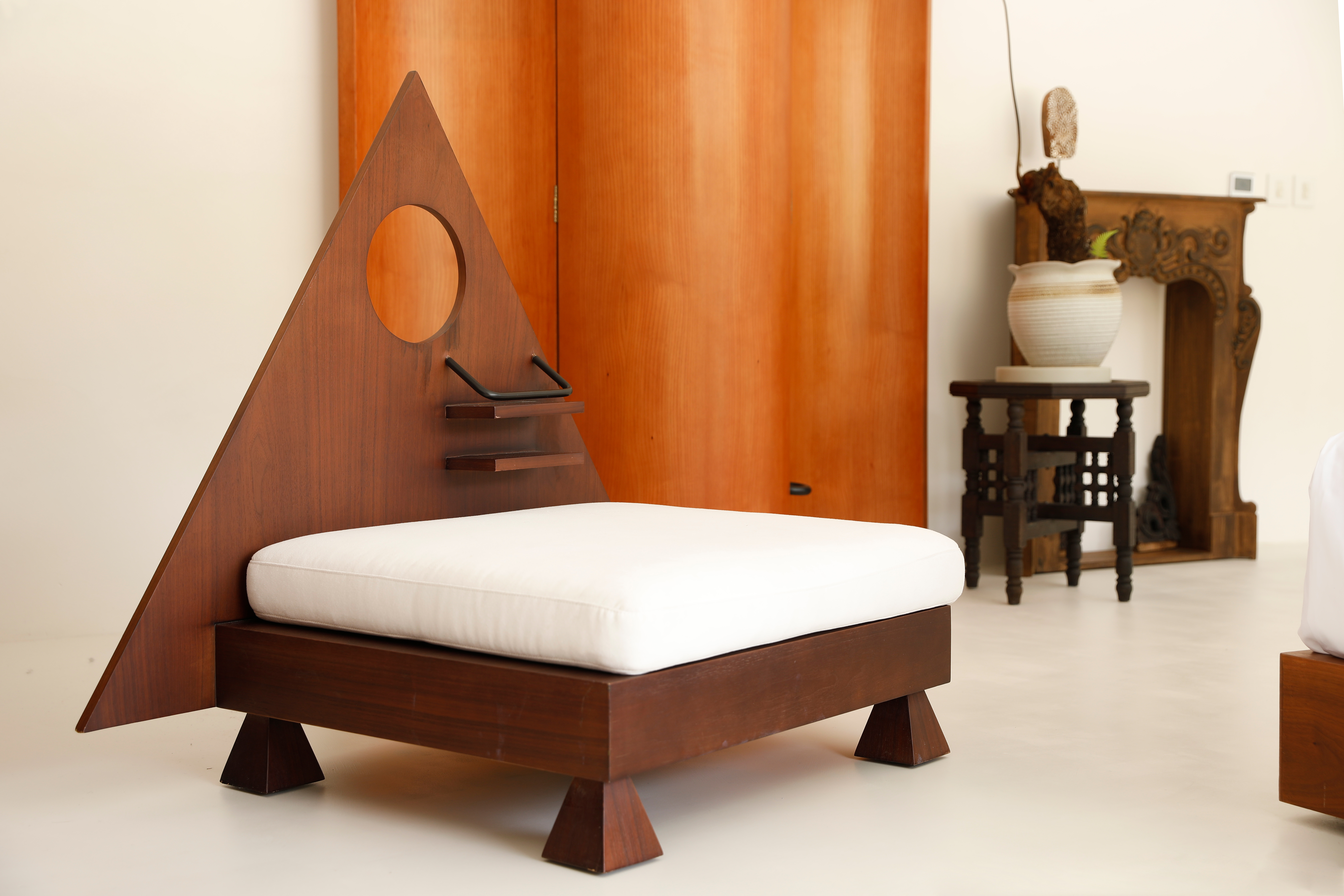 晚安，本杰明丨浴缸大床房（全屋进口微水泥，科勒衞浴，金可儿床垫，网红冰箱）