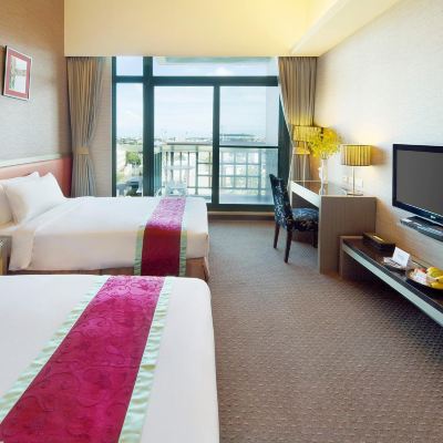 景觀豪華雙人房 台東娜路彎花園酒店優惠