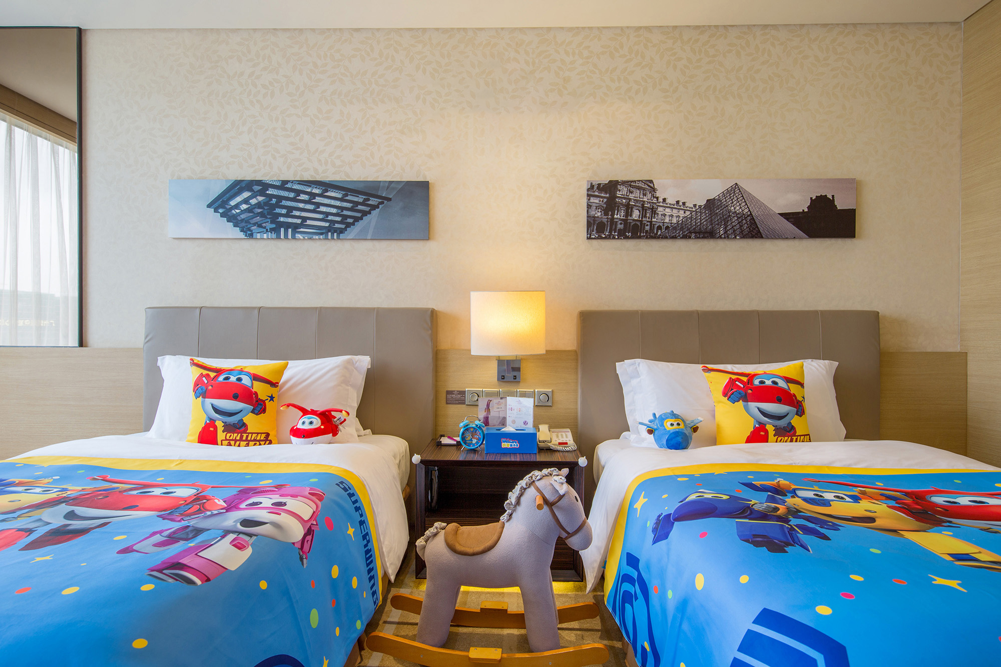 豪华亲子主题双床房