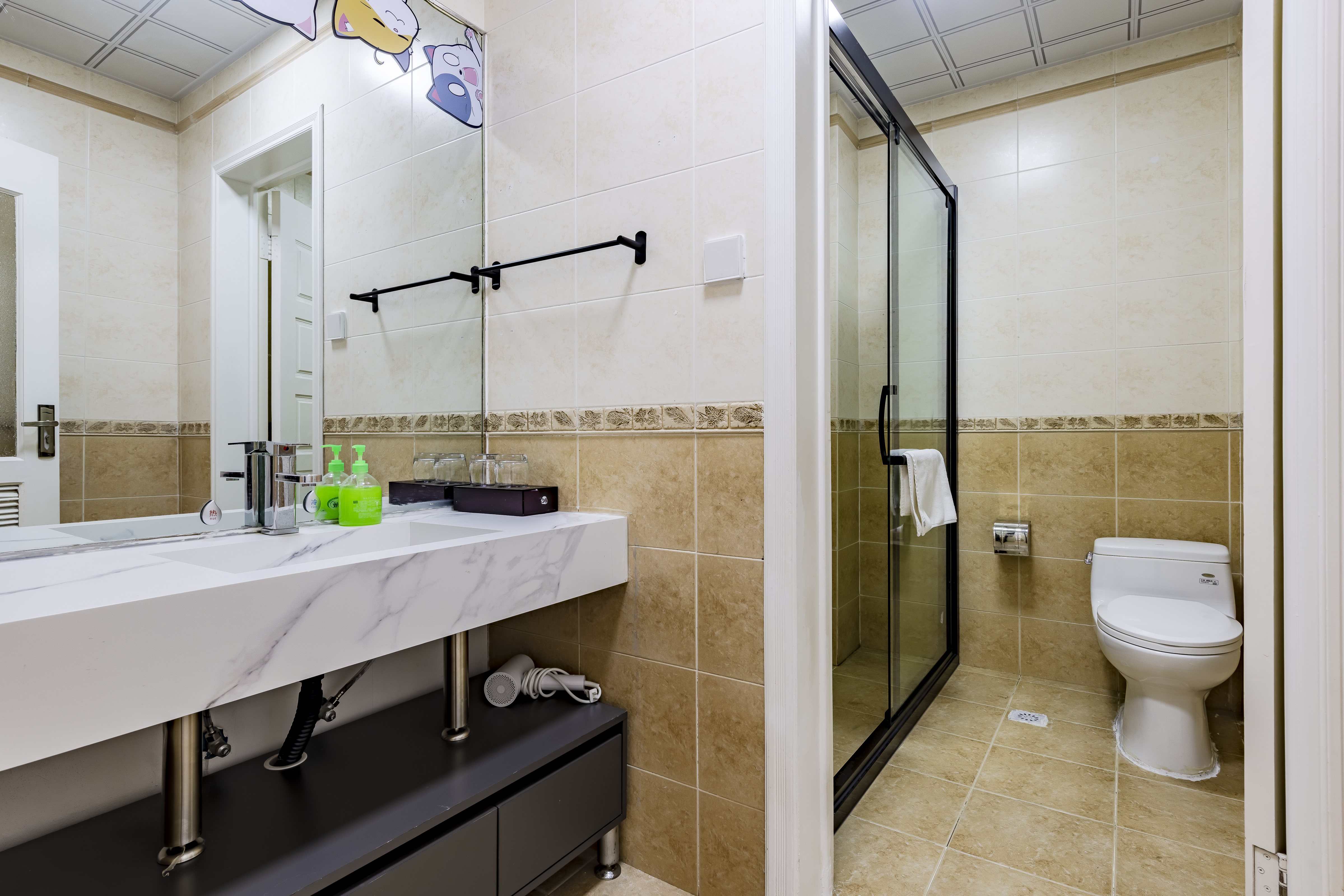 画境·轻奢大床房（全景玻璃|小壁炉）