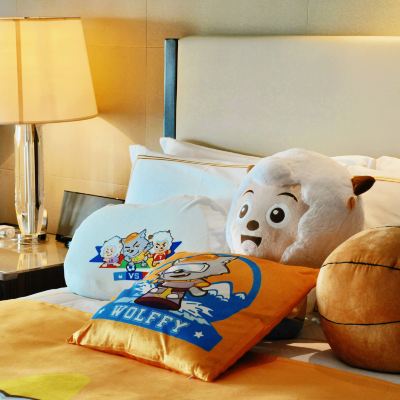 喜羊羊與灰太狼親子雙床房 南京金奧費爾蒙酒店優惠