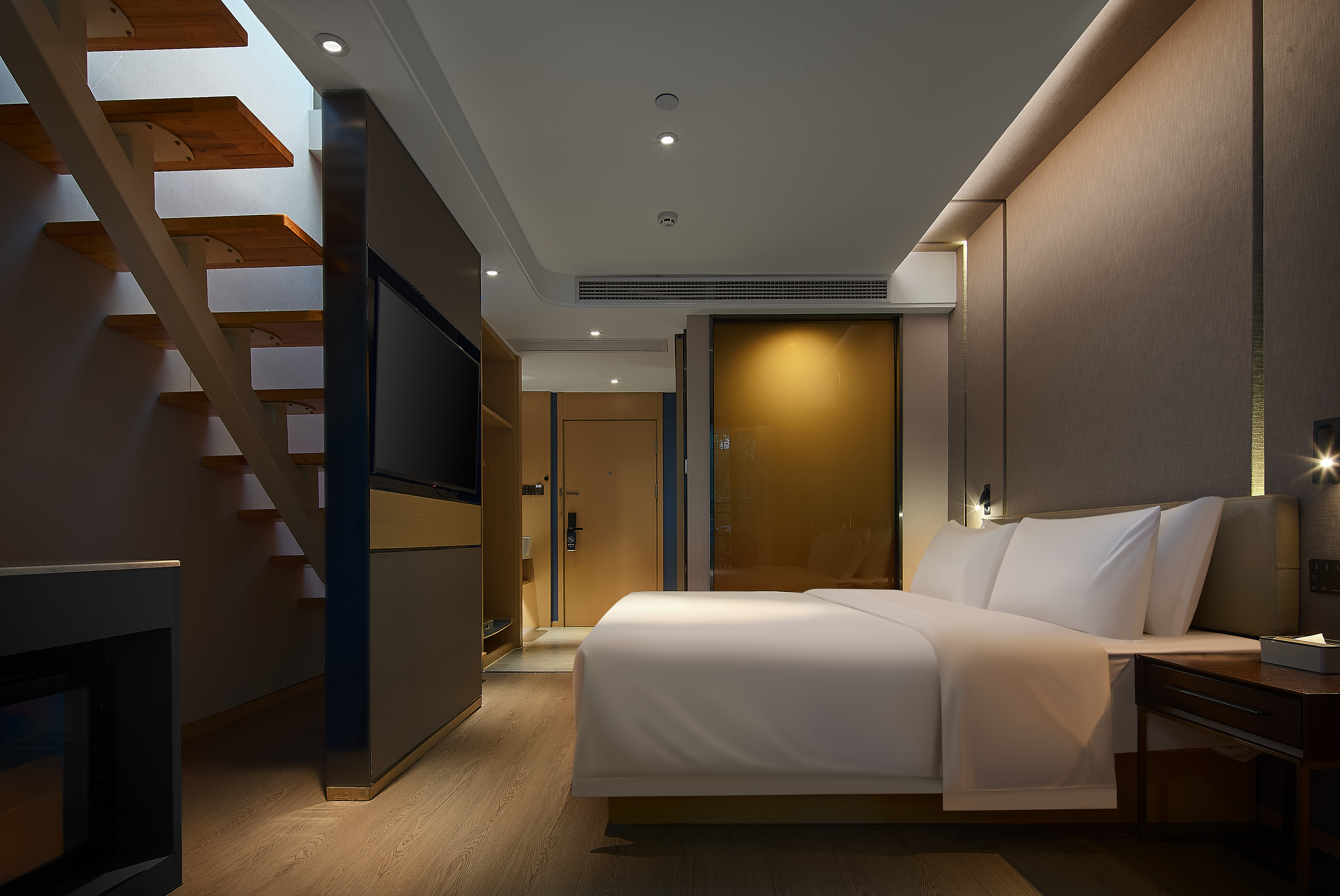 雅居-复式阳台双床亲子套房