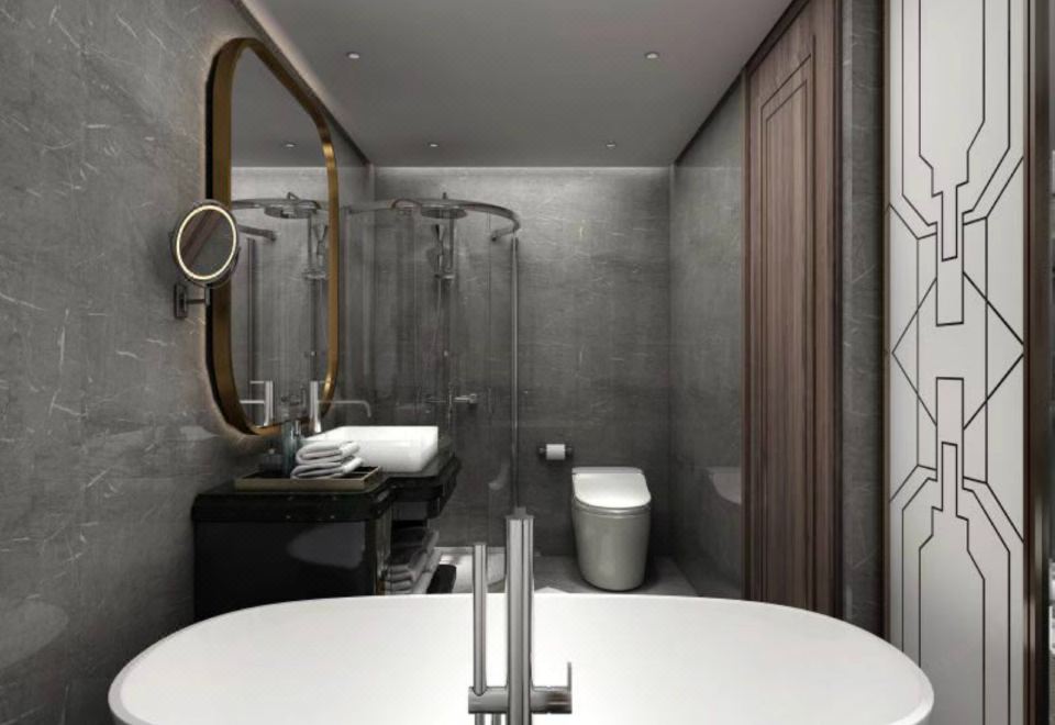 高级园景大床房