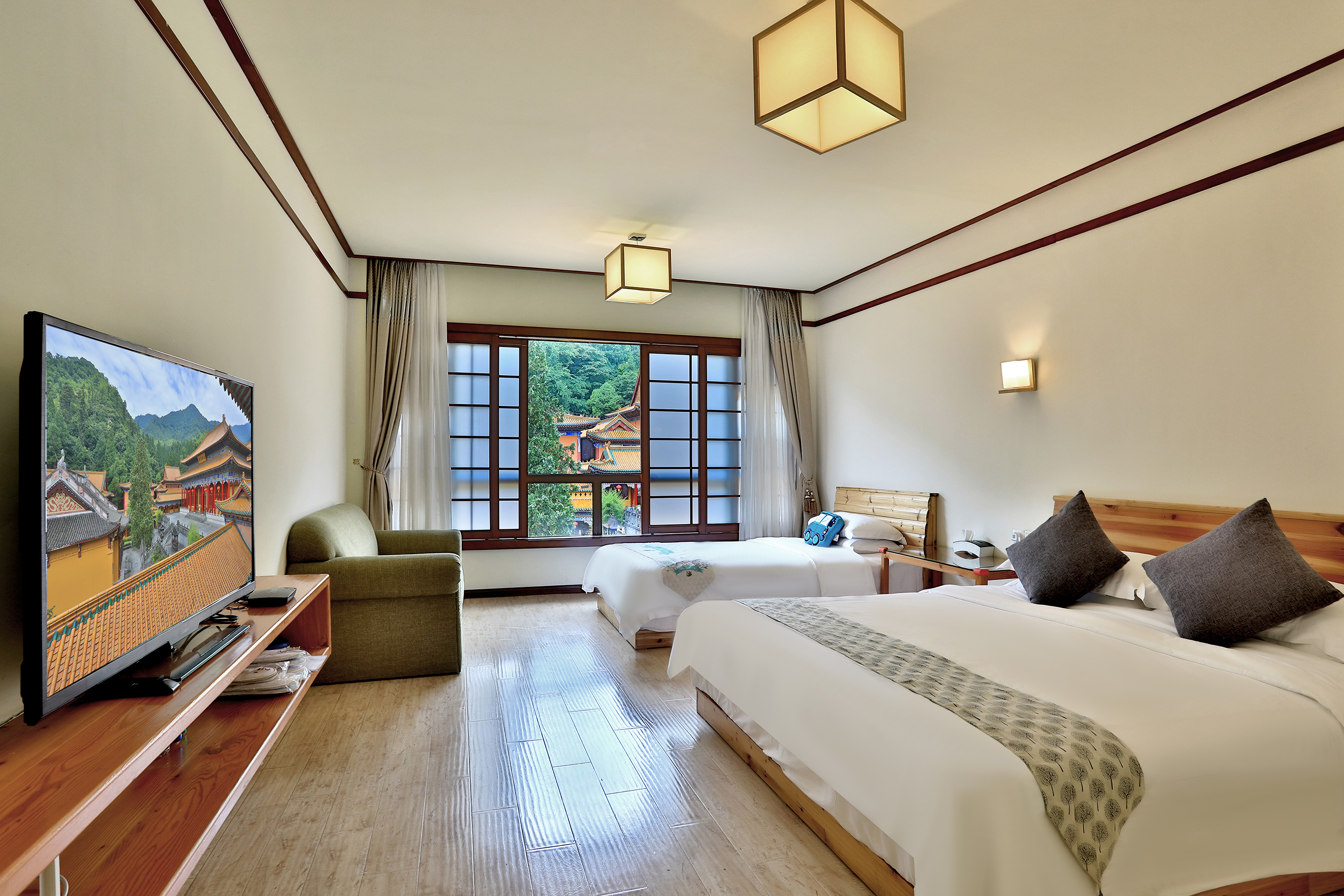 亲子套房（小童帐篷+浴缸+茶台）