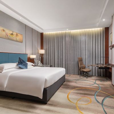 悦享高級大床房 順德華美達酒店（佛山樂從傢俱城店）優惠