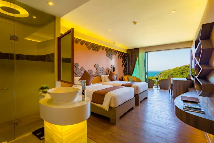 ห้องดีลักซ์ วิวทะเล